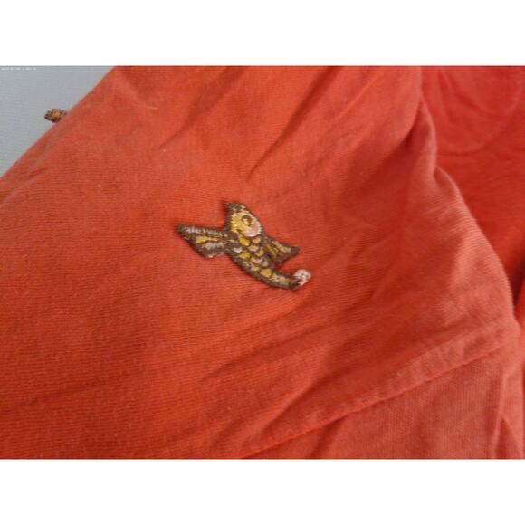 Vintage Elaine Post Orange Nautical Applique T Shirt Size Medium READ - Picture 11 of 11